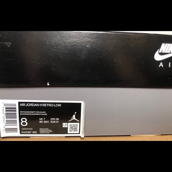 ⚠️SOLD⚠️ Air Jordan 11 Retro Low , Size 8 - - Picture 8 of 8